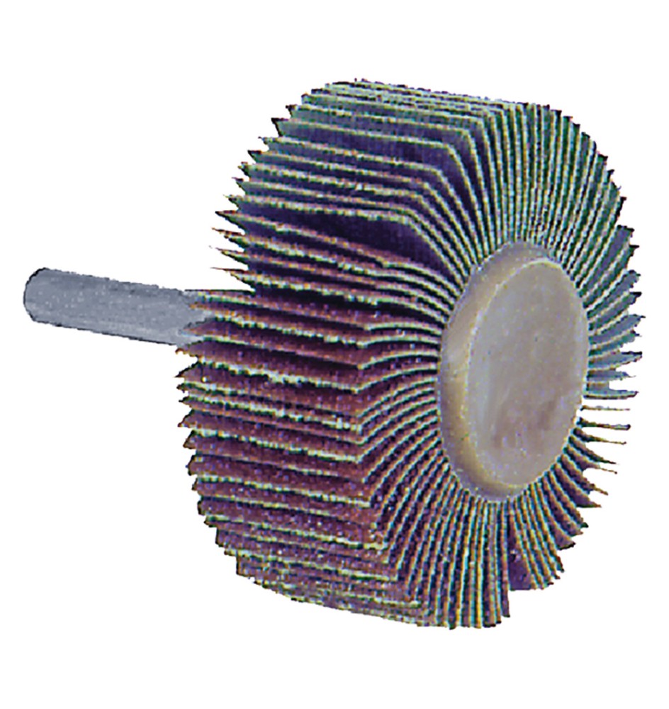 RUOTA ABRASIVA LAMELLARE ART. 358 mm 40 x 20 gr. 80