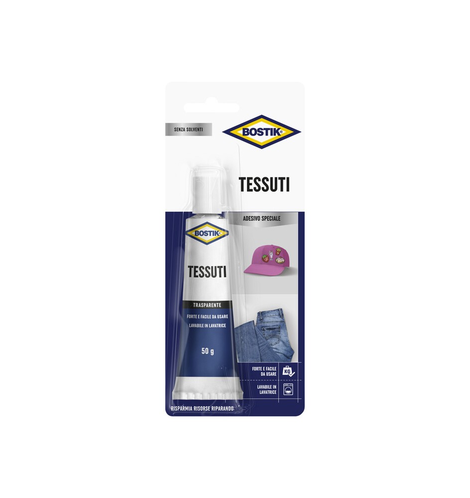 BOSTIK COLLA P/TESSUTI 50 G BLISTER
