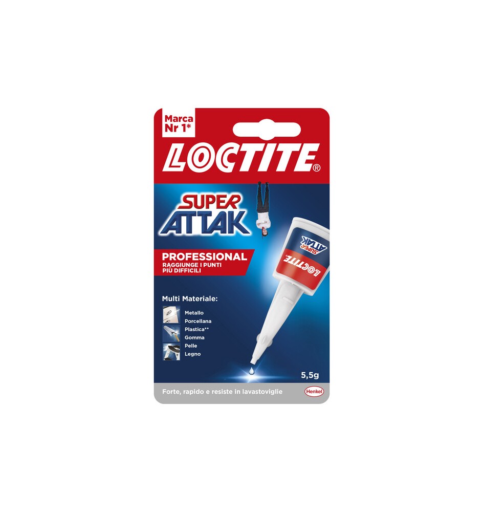 ADESIVO SUPER ATTAK PROFESSIONAL 5,5 G