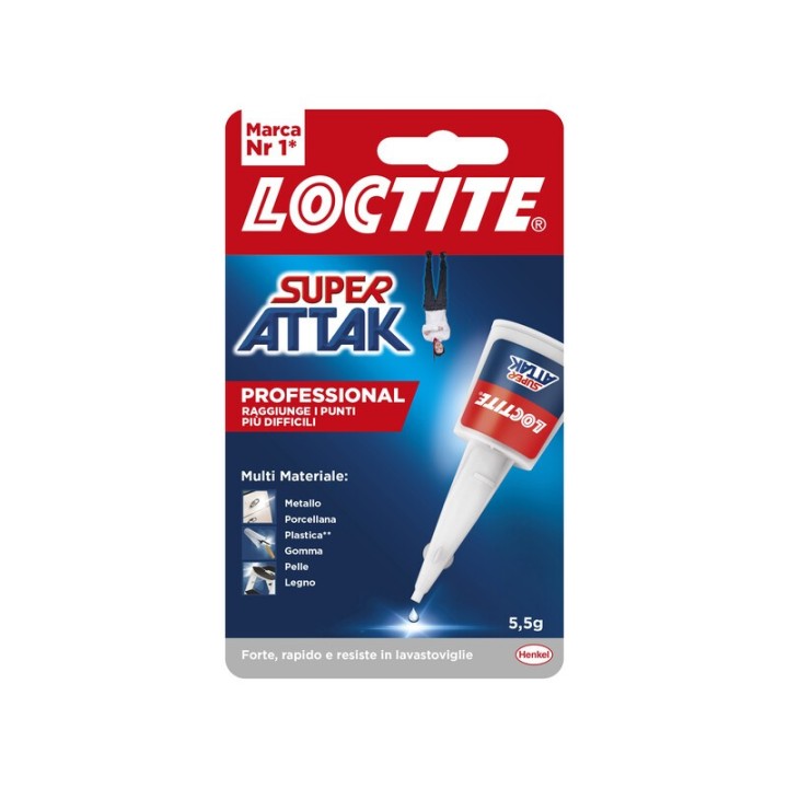 ADESIVO SUPER ATTAK PROFESSIONAL 5,5 G