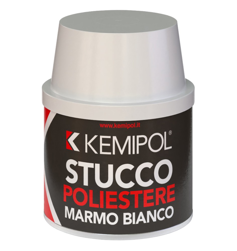 STUCCO POLIESTERE MARMO BIANCO 150 ML