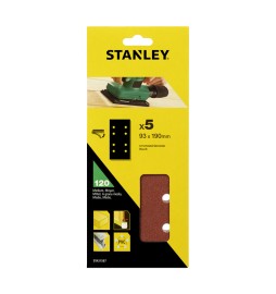 STANLEY STA31587 5 FOGLI VEL BOSCH 93X190 GR 120