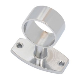 PASSANTE TUBO CORRIMANO OTTONE CROM D 25MM**