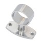 PASSANTE TUBO CORRIMANO OTTONE CROM D 25MM**