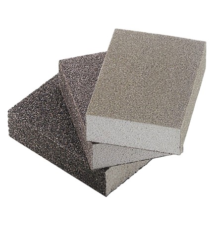 SPUGNA ABRASIVA A 4 LATI 'GRINSPON' grana grossa (gr. 60)