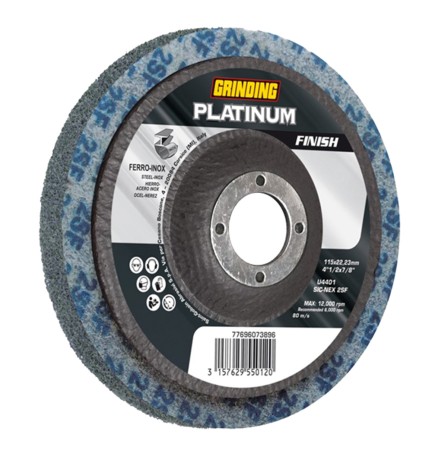 MOLA ABRASIVA PER FERRO/INOX ø 115 x 22,23 mm