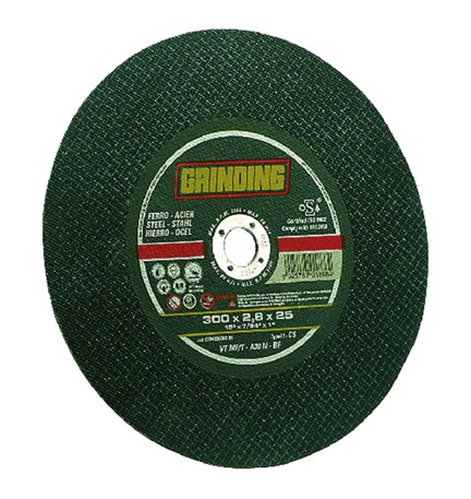 MOLA ABRASIVA PER FERRO ø 350 x 3 - foro mm 25,4