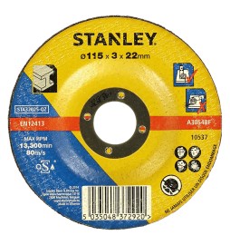 MOLA ABRASIVA PER FERRO 'STA32025-QZ' Ø 115 x 3,2