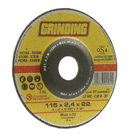 MOLA ABRASIVA PER MARMO ø 230 x 3,2