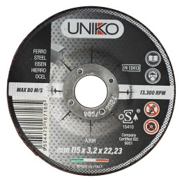 MOLA ABRASIVA PER FERRO ø 230 x 3,2