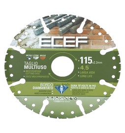 DISCO DIAMANTATO 'MULTIUSI' ø 115 x 2,2 mm