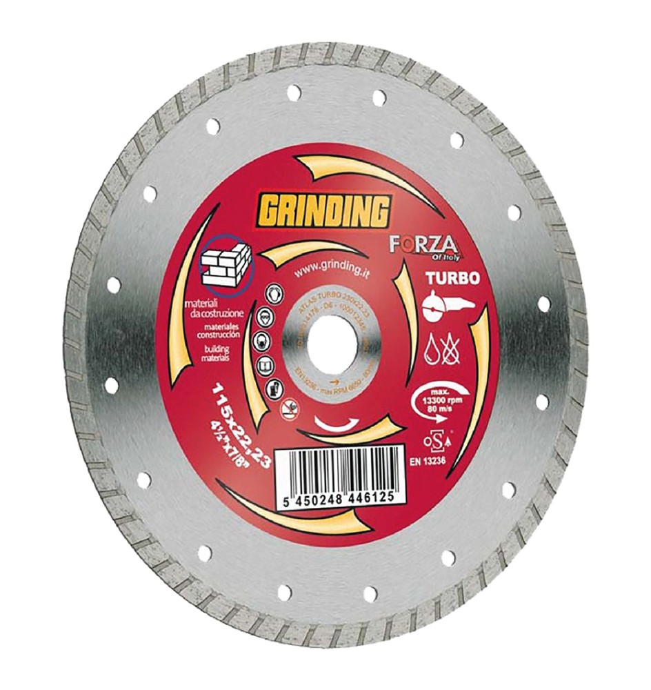 DISCO DIAMANTATO 'FORZA' diametro mm 115x2,2