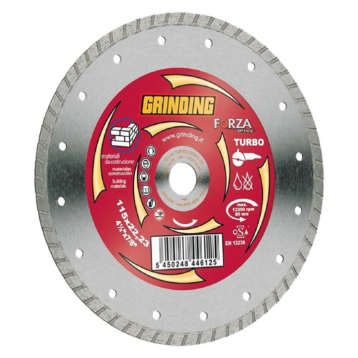 DISCO DIAMANTATO 'FORZA' diametro mm 115x2,2