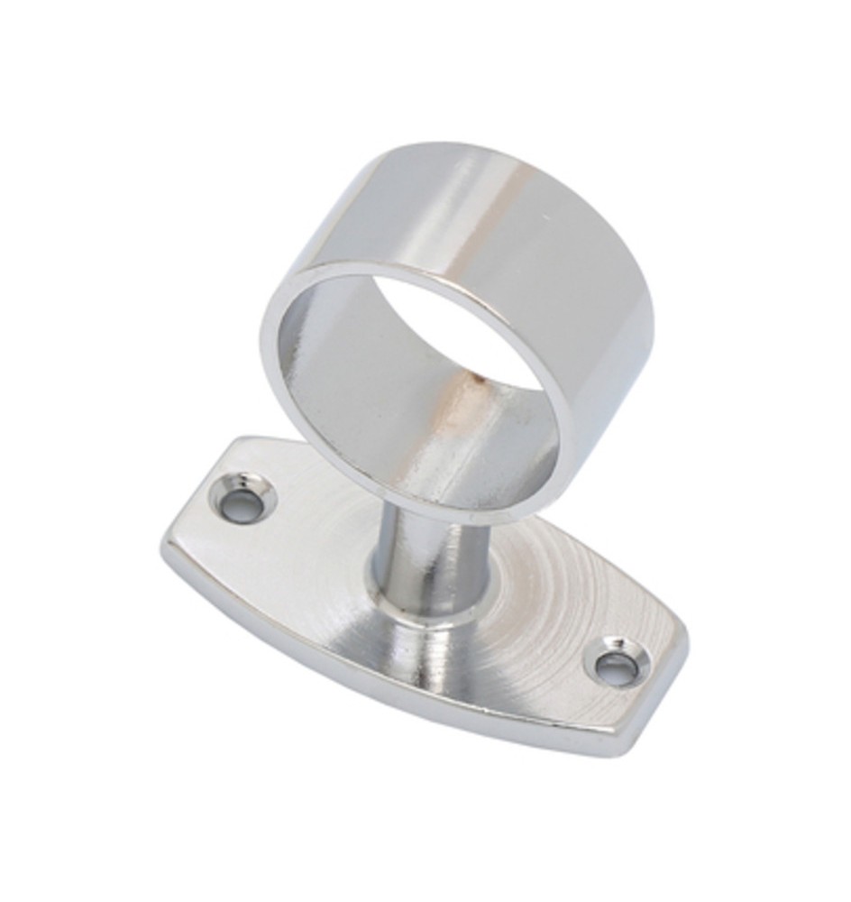 PASSANTE TUBO CORRIMANO OTTONE CROM D 30 MM