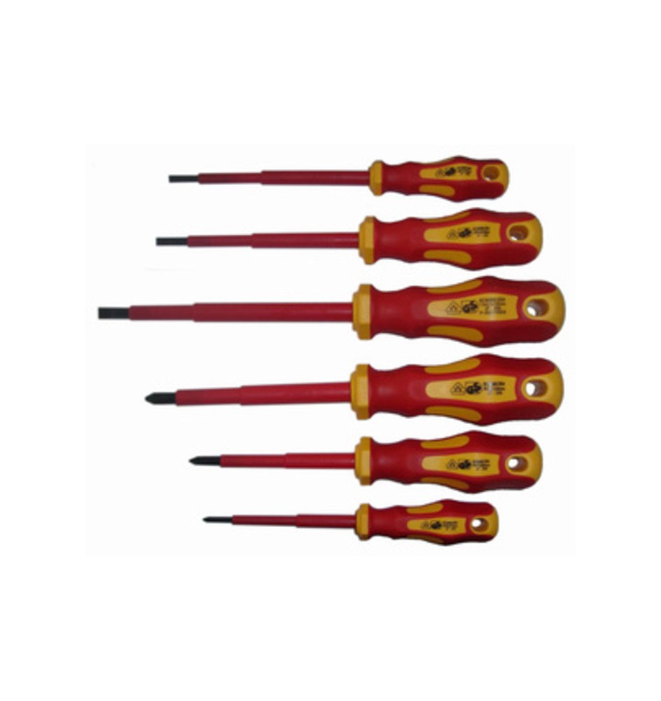 SERIE 6 CACCIAVITE C/ISOLAMENTO VDE*