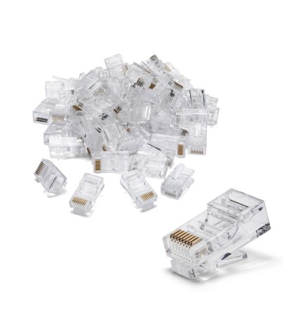 CONNETTORE RJ45 UTP CAT. 5 CONF. 50 PZ