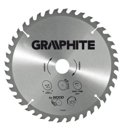 DISCO PER SEGA CIRCOLARE ø 205 mm - foro 30 mm