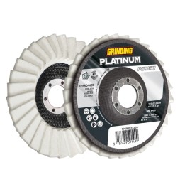 DISCO LAMELLARE 'PLATINUM POLISH' PER FERRO/INOX ø 115 x 22,23 mm