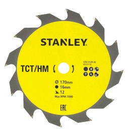 LAMA PER SEGA CIRCOLARE 'DENTI GRANDI' ø 170 mm - foro 16 mm