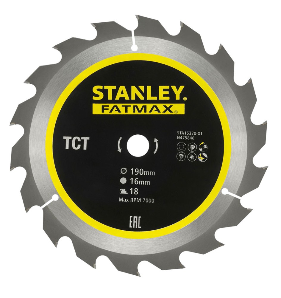 LAMA PER SEGA CIRCOLARE 'DENTI RIAFFILABILI' ø 190 mm - foro 16 mm