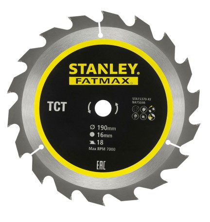 LAMA PER SEGA CIRCOLARE 'DENTI RIAFFILABILI' ø 190 mm - foro 16 mm