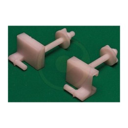FISSAGGIO UNIVERSALE IN PLASTICA P/COPRIWATER**