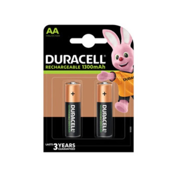 DURACELL BATT RICAR 1300 MAH STILO 2 PZ HR6