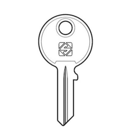 SILCA OMR1R CHIAVE PROFILO OTTONE