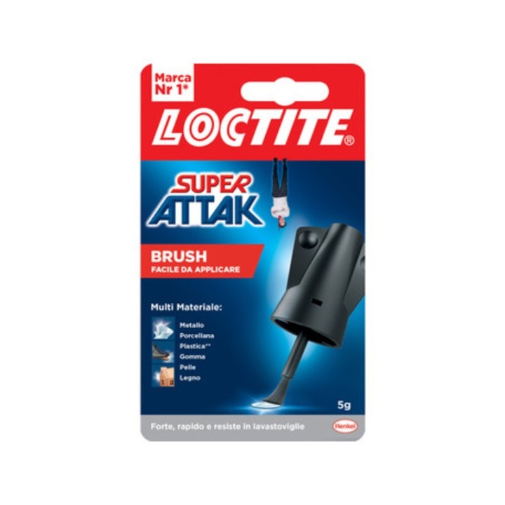ADESIVO SUPER ATTAK BRUSH 5 G