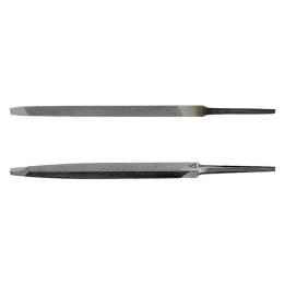 LIMA A TRIANGOLO PER SEGHE 5-mm 125 x 6,5 x 10,4 bordi regol.