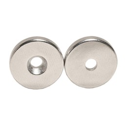 BOTTONE MAGNETICO C/FORO SVAS D 20X3 MM POR 8 KG*