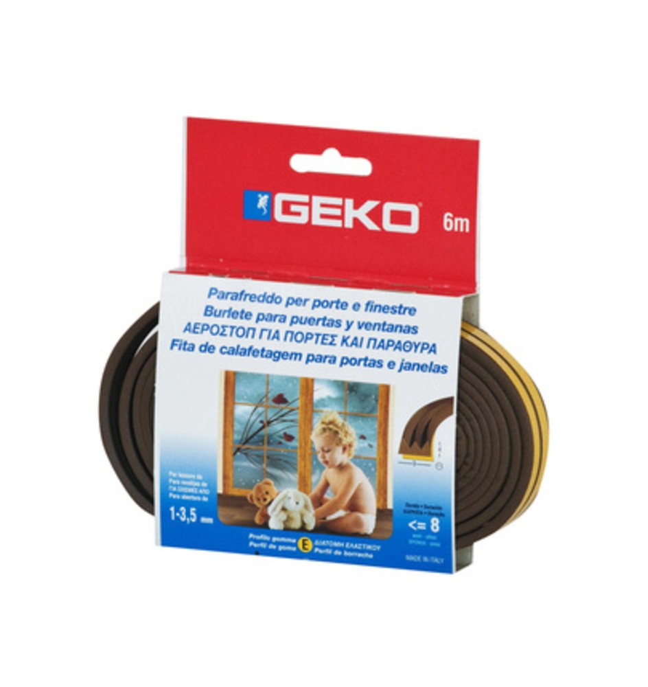 PARAFREDDO IN GOMMA 6 M MARRONE