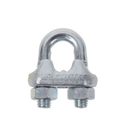 MORSETTO P/FUNE ACCIAIO D 3 MM ROBUR GR.1/8