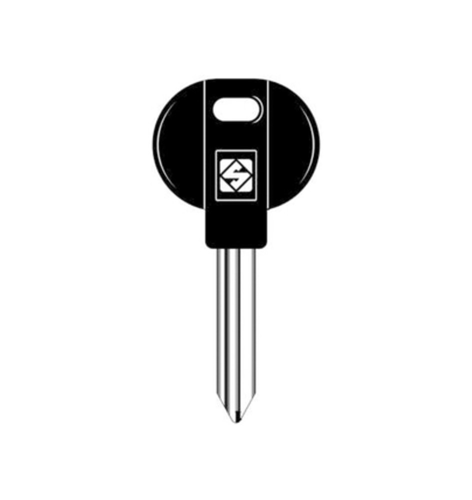 SILCA SX11BP CHIAVE AUTO TESTA PLASTICA NICHEL