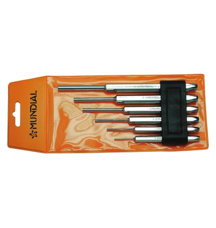 SERIE CACCIASPINE PER MECCANICI 6 pz - Ø 2/3/4/5/6/8