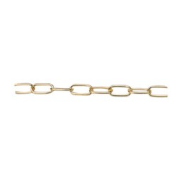 CATENA GENOVESE OTTONATA N 14 D 2,2 MM