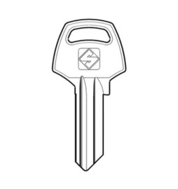 SILCA CB2 CHIAVE PROFILO OTTONE