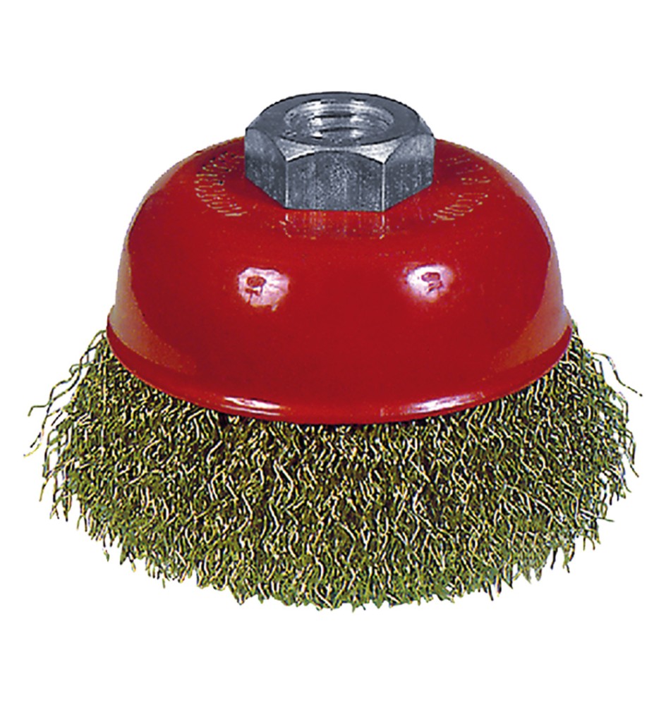 SPAZZOLA A TAZZA PER SMERIGLIATRICE ø mm 150