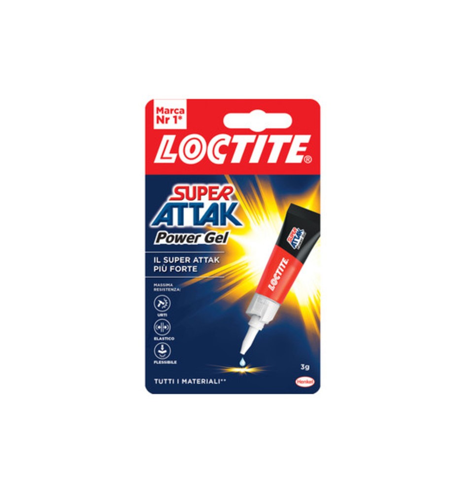 ADESIVO SUPER ATTAK POWER GEL 3 G