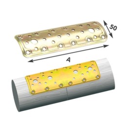 PIASTRA 900 DIRITTA P/TONDO ACC TROP 50X160 MM