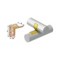 PIASTRA 908 INCROCIO PALO TONDO 90 ACC TROP 50X80X80MM