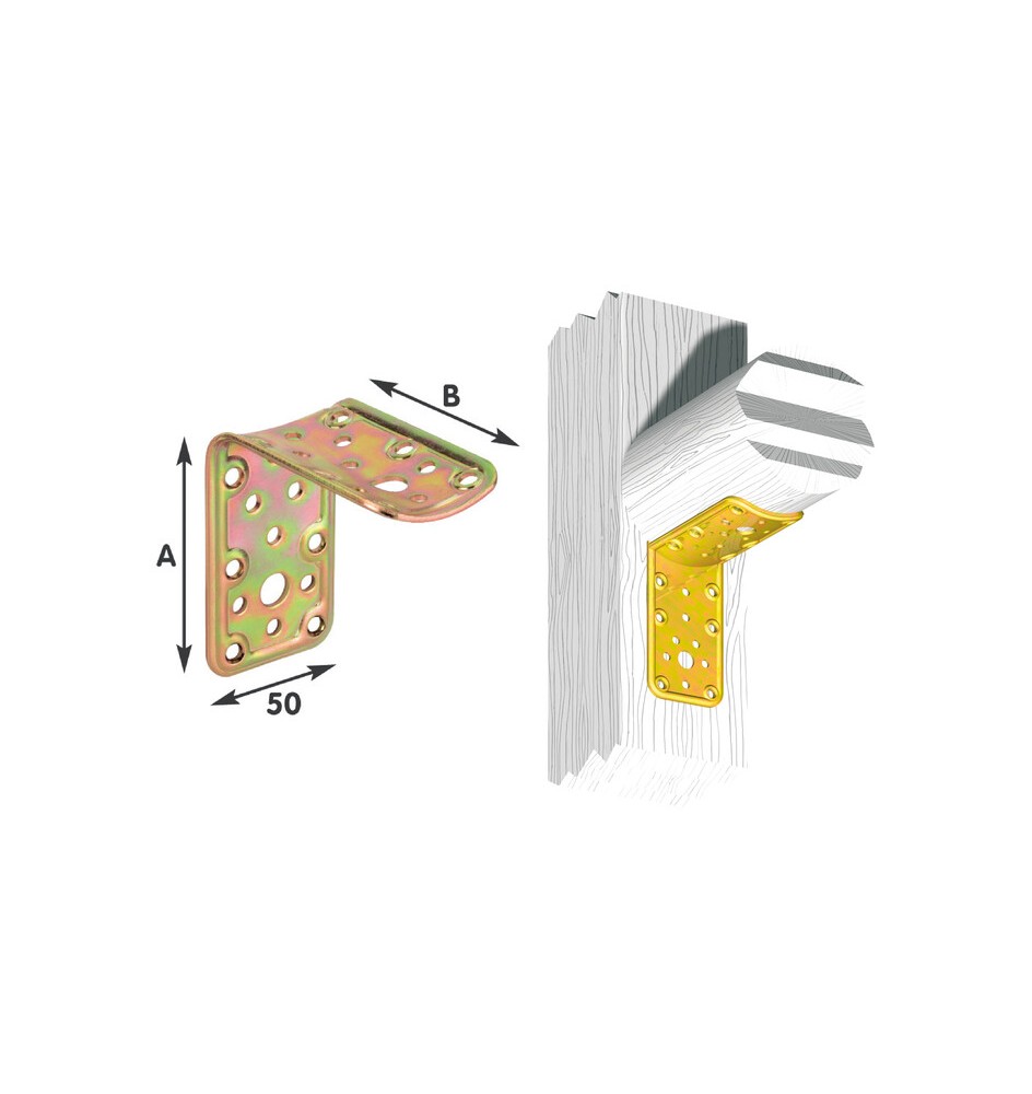PIASTRA 910 PIANO E TONDO ACC TROP 50X100X100 MM