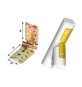 PIASTRA 914 CERNIERA PALI TONDI ACC TROP 98X 98 MM