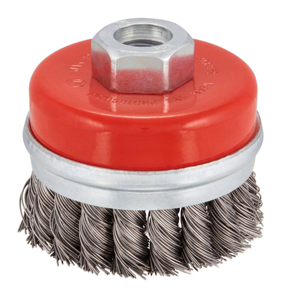 SPAZZOLA A TAZZA 'STA36080-XJ' Ø mm 70 foro M 14