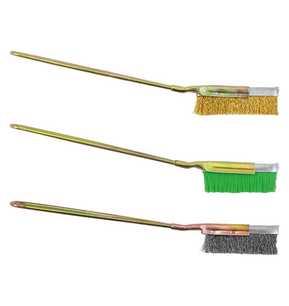 SPAZZOLA A MANO 'SLIM' Fili acciaio