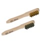 SPAZZOLA A MANO PER CANDELE mm 150x35 - fili ottone Ø mm 0,15