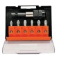 PORTAINSERTO CON INSERTI PHILLIPS E POZIDRIV 7 pz