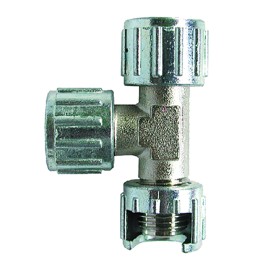 RACCORDO DI GIUNZIONE CON TRE DADI FRESATI '12/B' 1/4