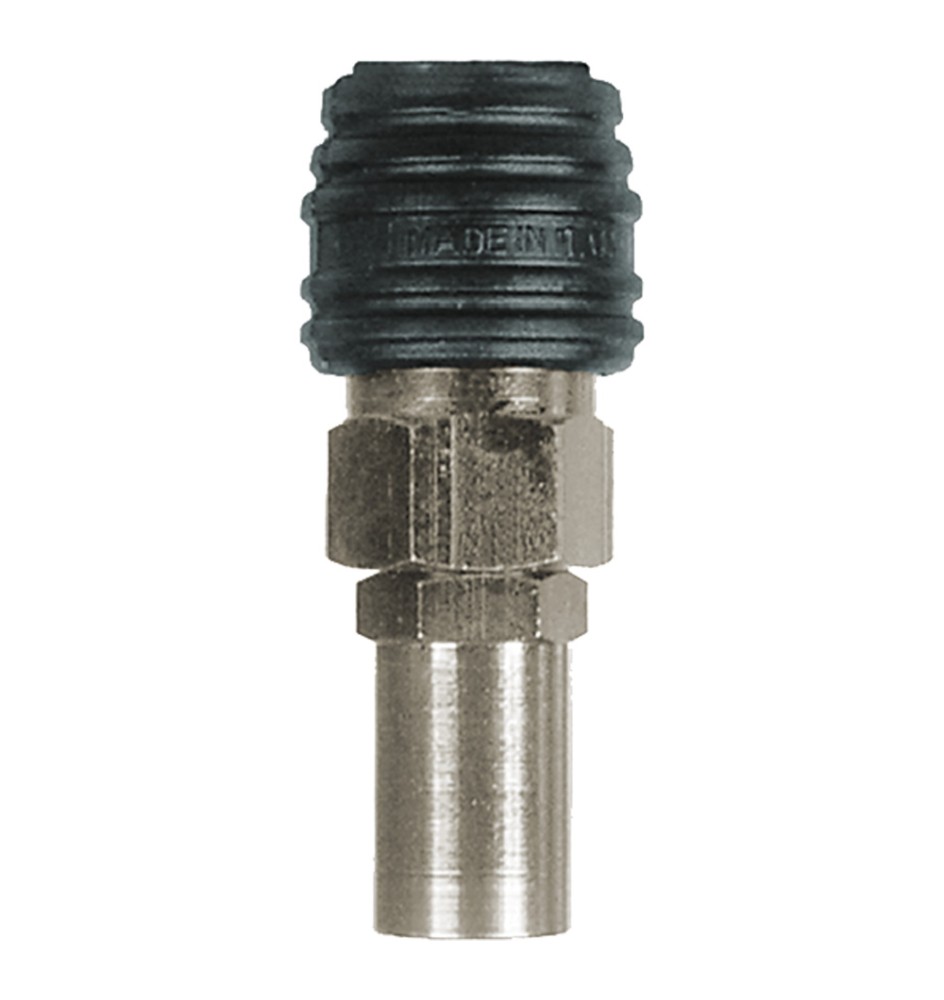 RUBINETTO RAPIDO UNIVERSALE A SFERE CON PORTAGOMMA 6 x 14