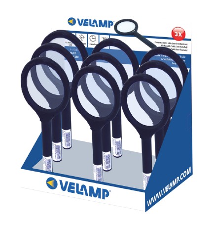 LENTE DI INGRANDIMENTO 12 led - 15 lumen